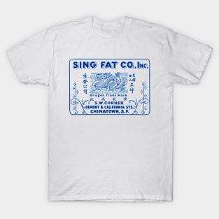 1915 Sing Fat Company, San Francisco T-Shirt